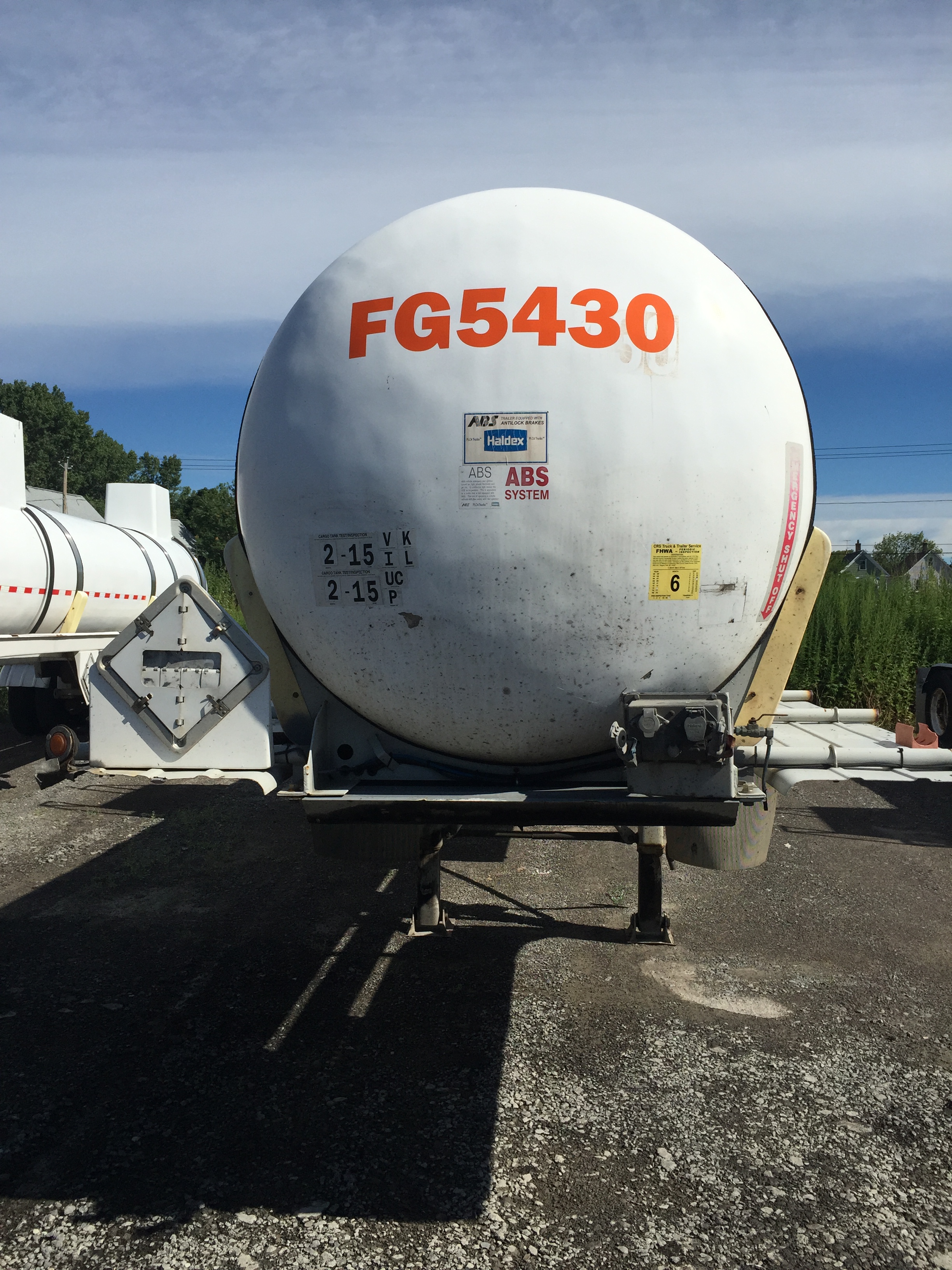 FG5430 – 2007 Tankcon – 5400 Gallon FRP